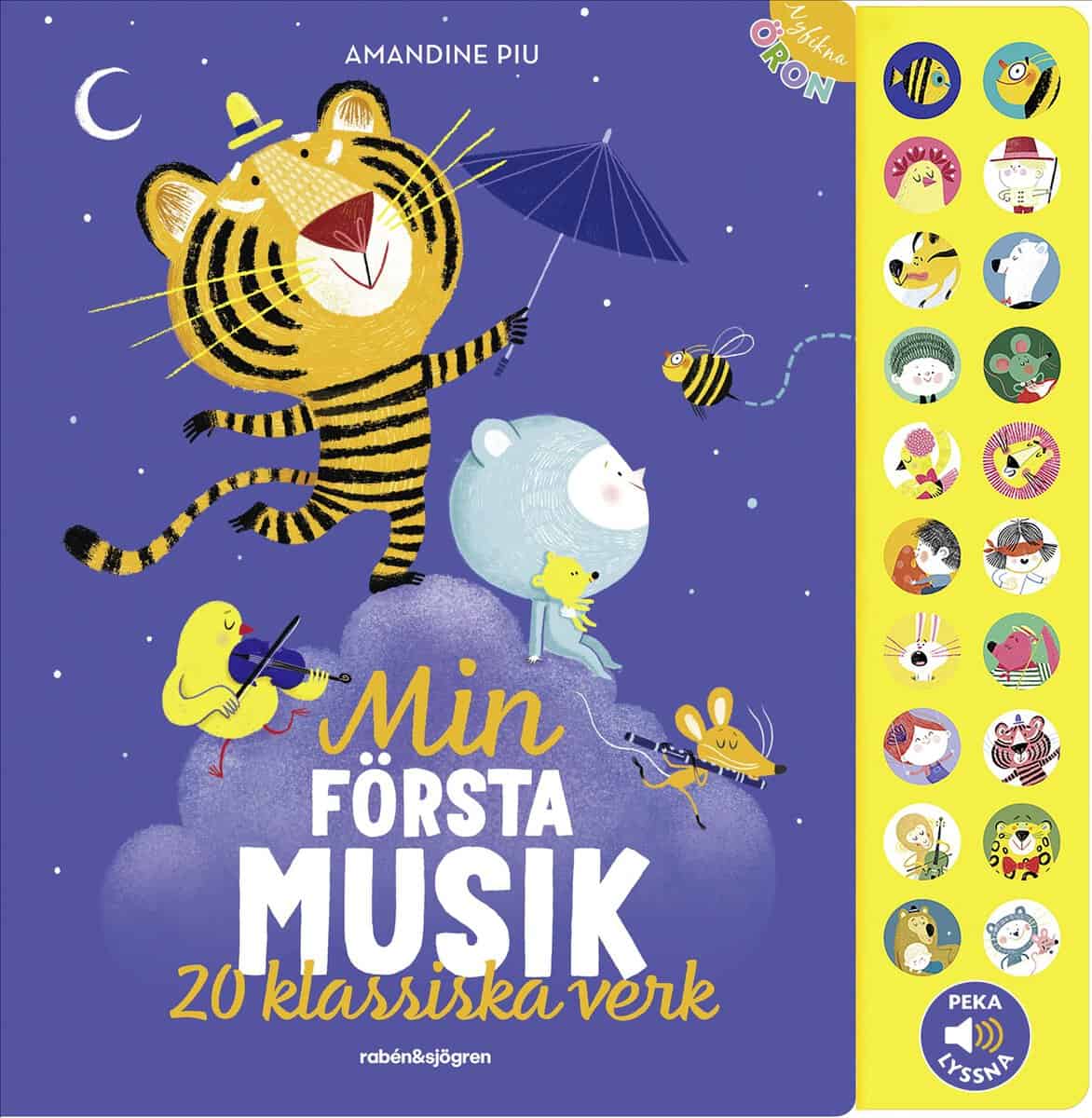 Amandine Piu : Nyfikna öron - Min första musik