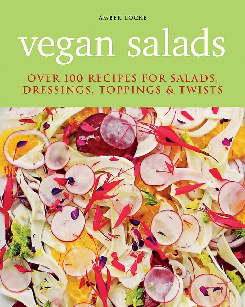 Amber Locke : Vegan salads - over 100 recipes for salads, toppings & twists