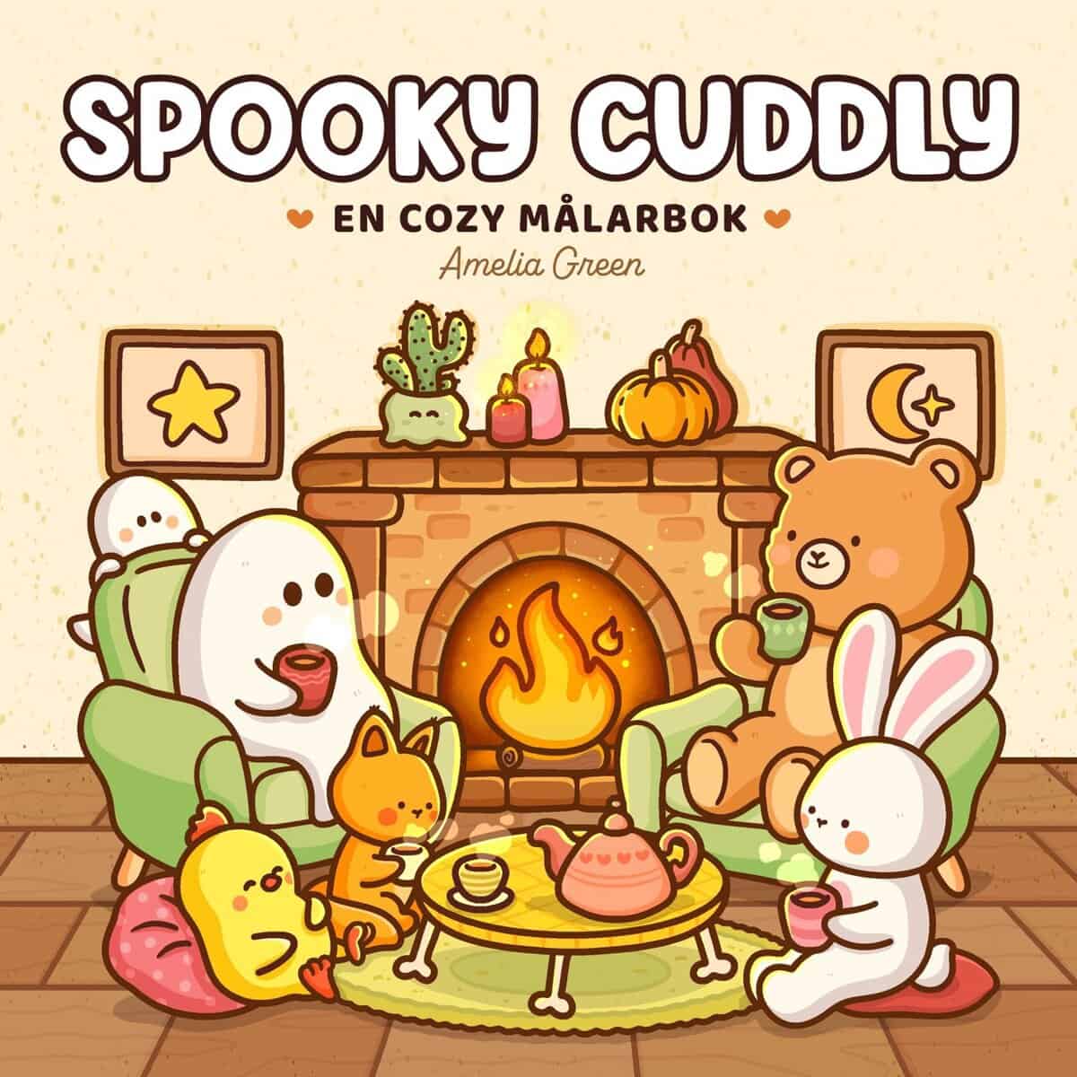 Green, Amelia | SPOOKY CUDDLY : En cozy målarbok