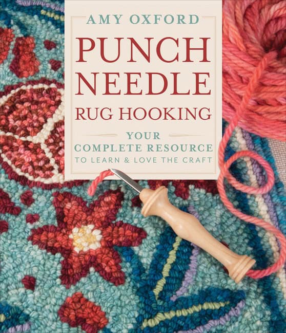 Amy Oxford : Punch needle rug hooking