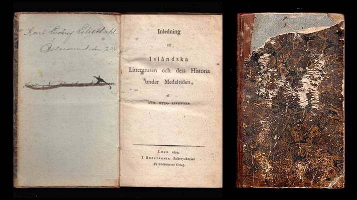And. Otto Lindfors : Inledning till Isländska Litteraturen och dess Historia under Medeltiden