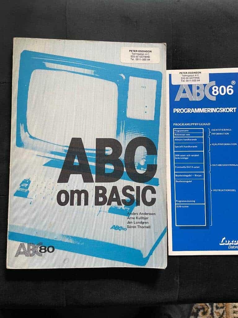 Anders Andersson : ABC om BASIC