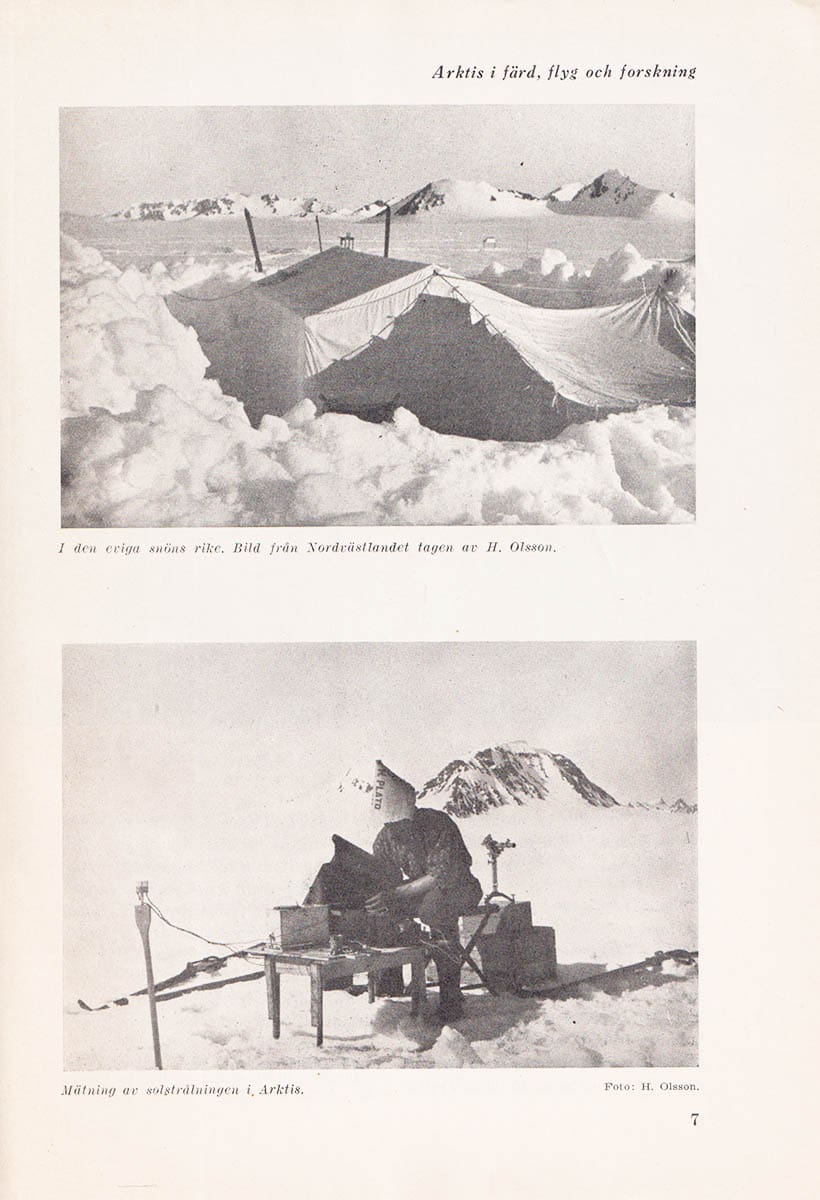 Anders Ångström : Arktis i färd, flyg och forskning