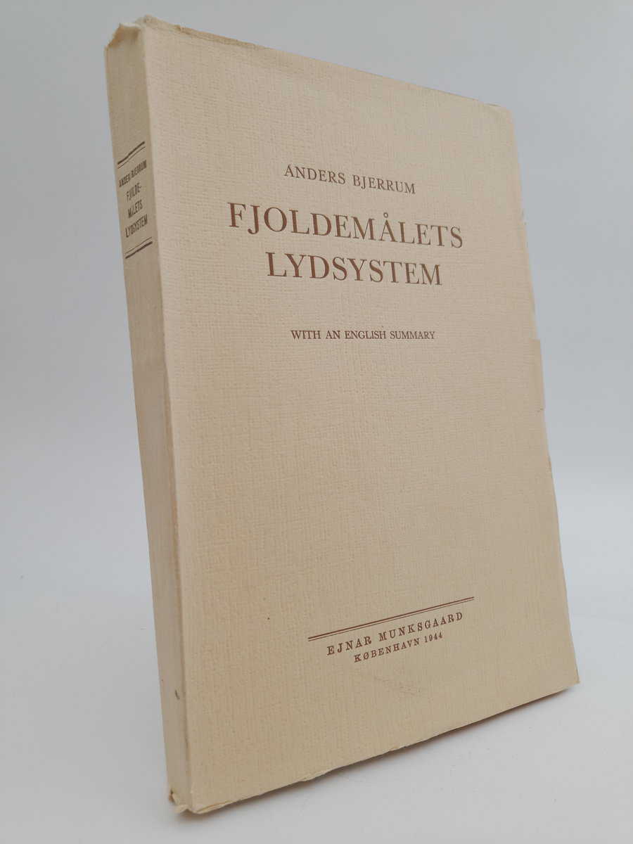 Anders Bjerrum : Fjoldemålets lydsystem
