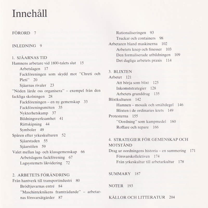 Anders Björklund : Hamnens arbetare