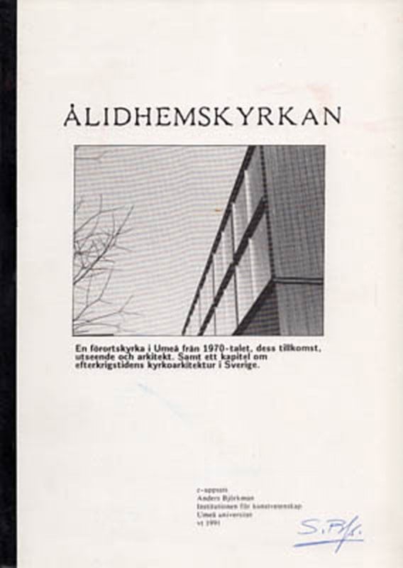 Anders Björkman : Ålidhemskyrkan