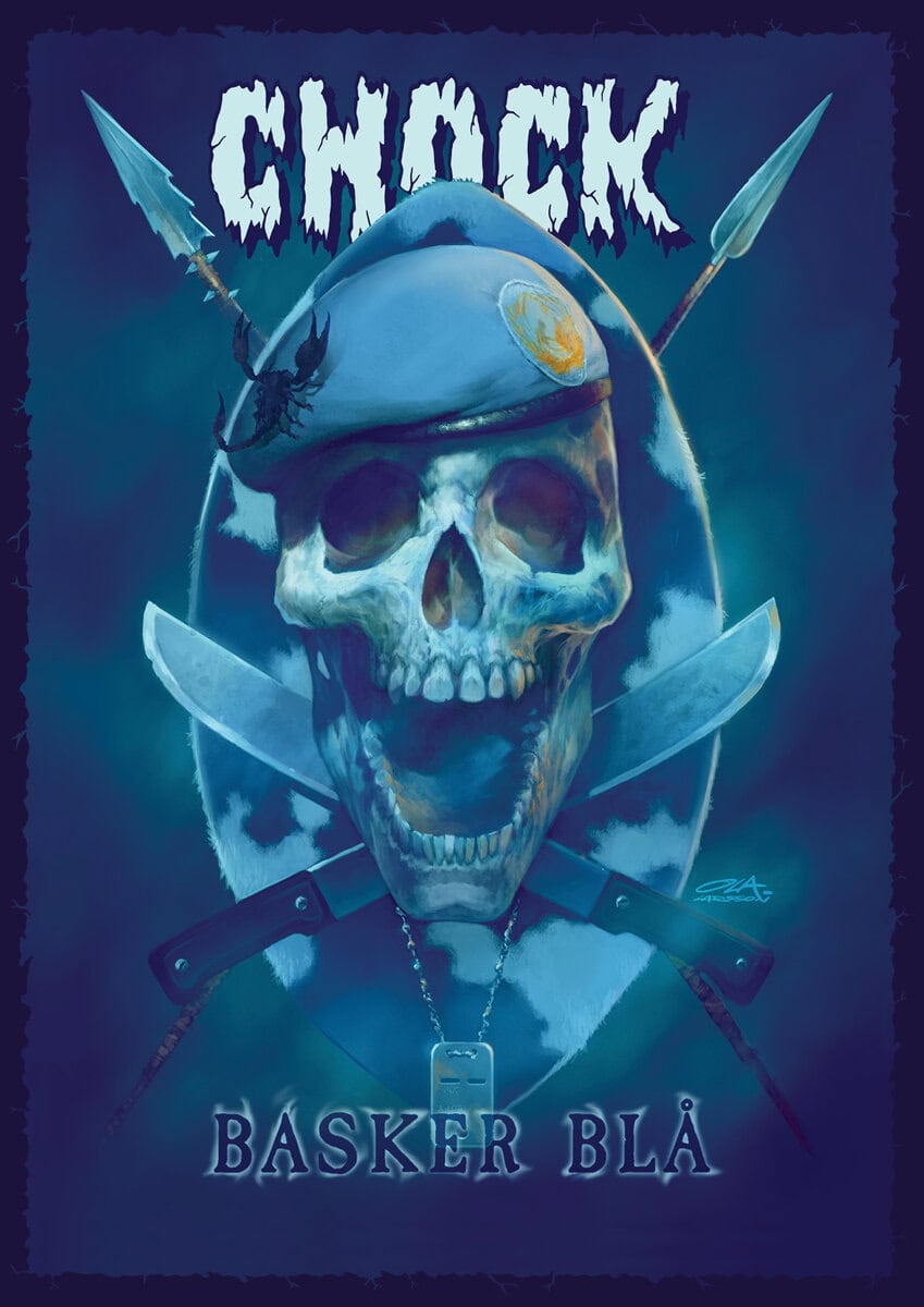 Anders Blixt : Chock. Basker blå