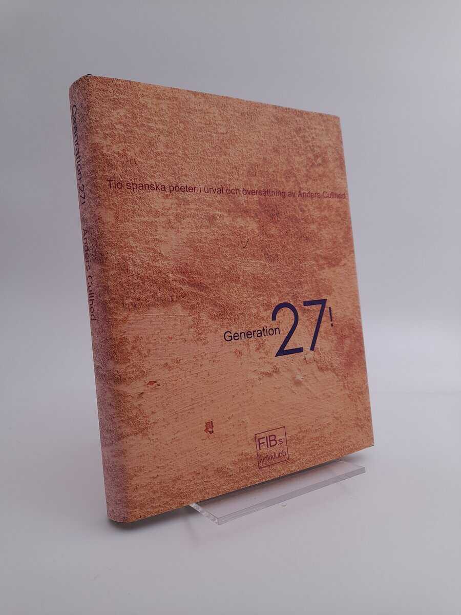Anders Cullhed : Generation 27!
