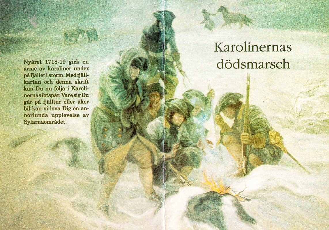 Anders Hansson : Karolinernas dödsmarsch i Jämtlandsfjällen
