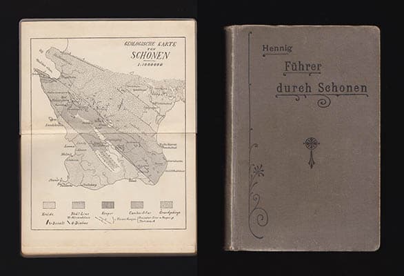 Anders Hennig : Geologischer Führer durch Schonen (Skåne)