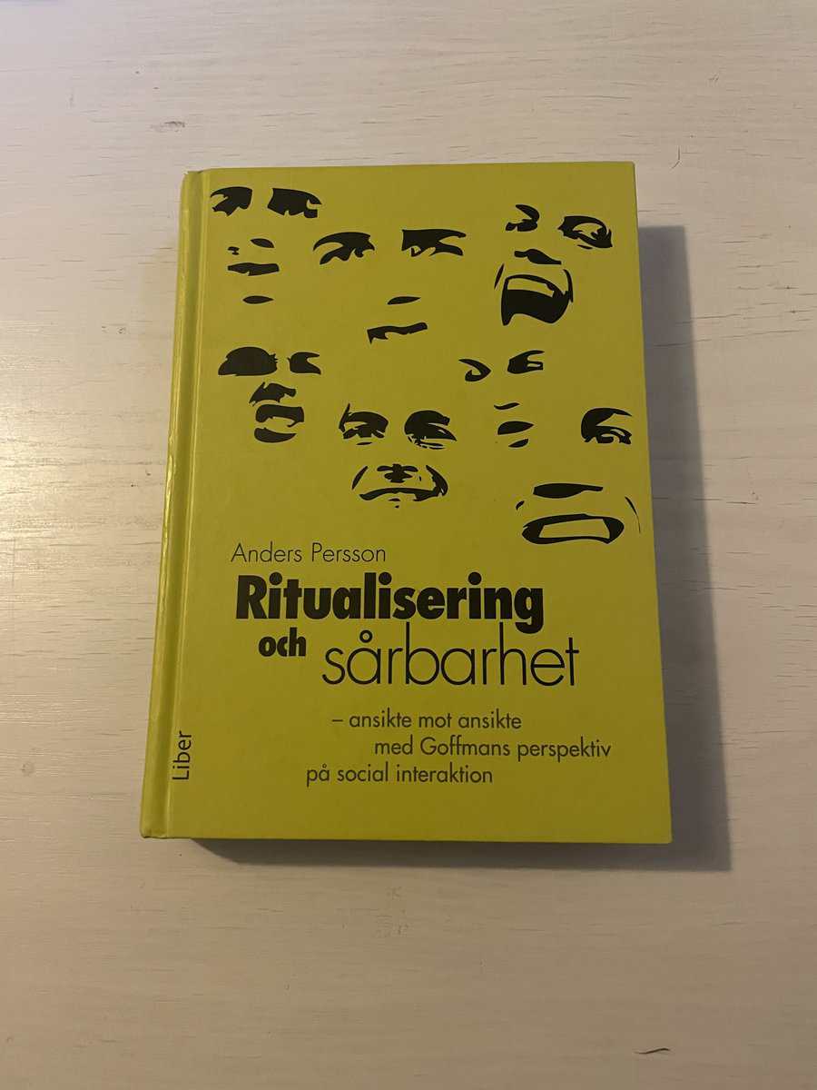 Anders Persson : Ritualisering och sårbarhet
