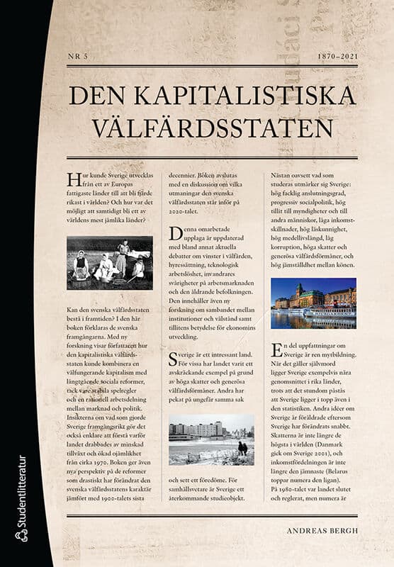 Andreas Bergh : Den kapitalistiska välfärdsstaten