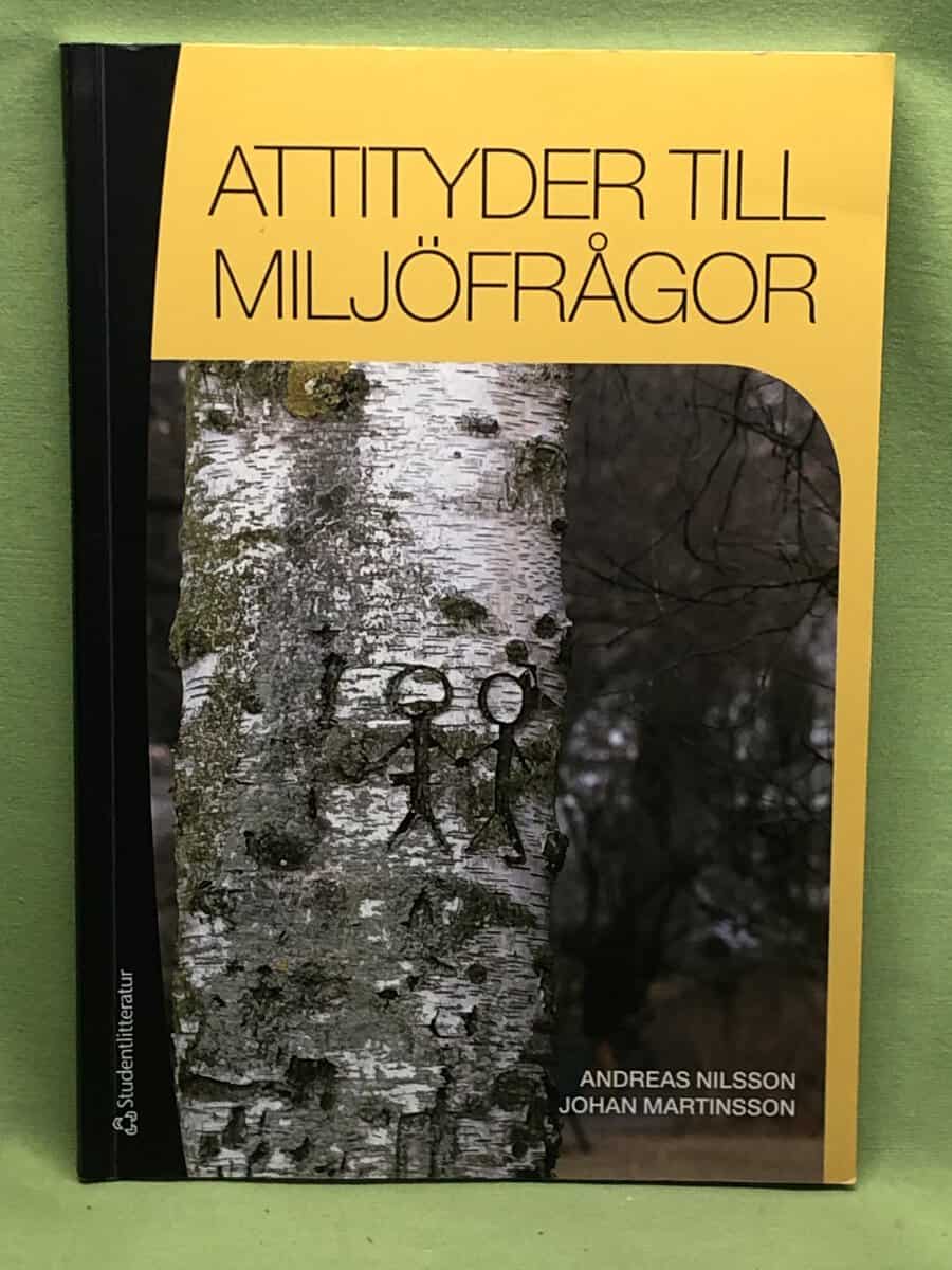 Andreas Nilsson : Attityder till miljöfrågor