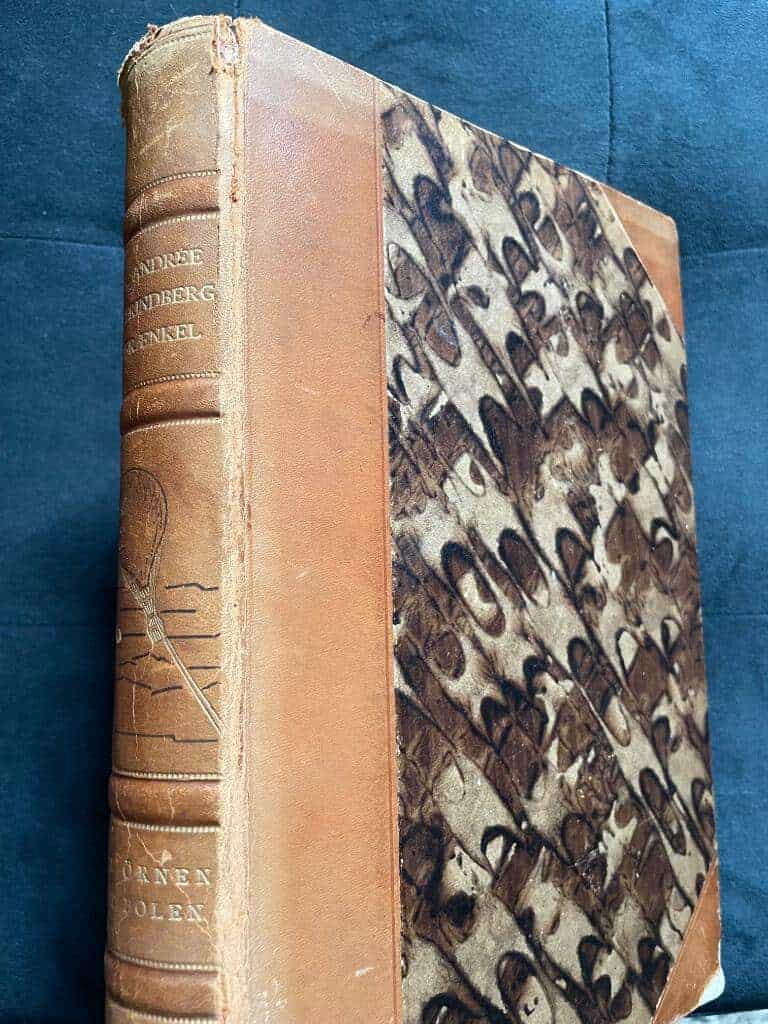 Andrée, Salomon August (1854-1897) ; Strindberg, Nils (1872-1897) ; Frænkel, Knut (Hjalmar Ferdinand 1870-1897) : Med Örnen mot polen. Andrées polarexpedition 1897