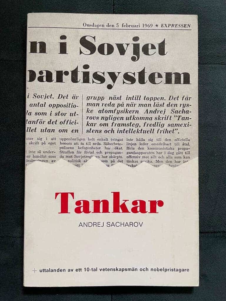Andrej Sacharov : Tankar