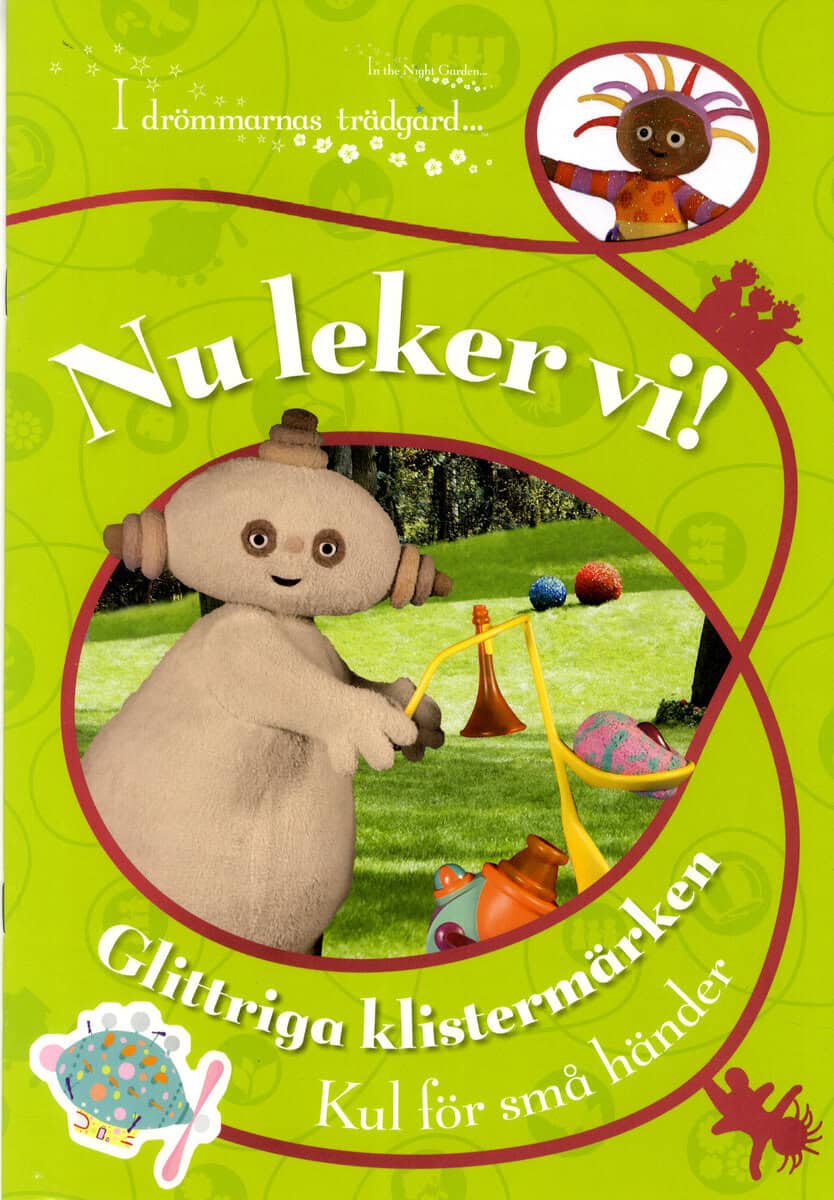 Andrew Davenport : I drömmarnas trädgård. Nu leker vi! Gittriga klistermärken