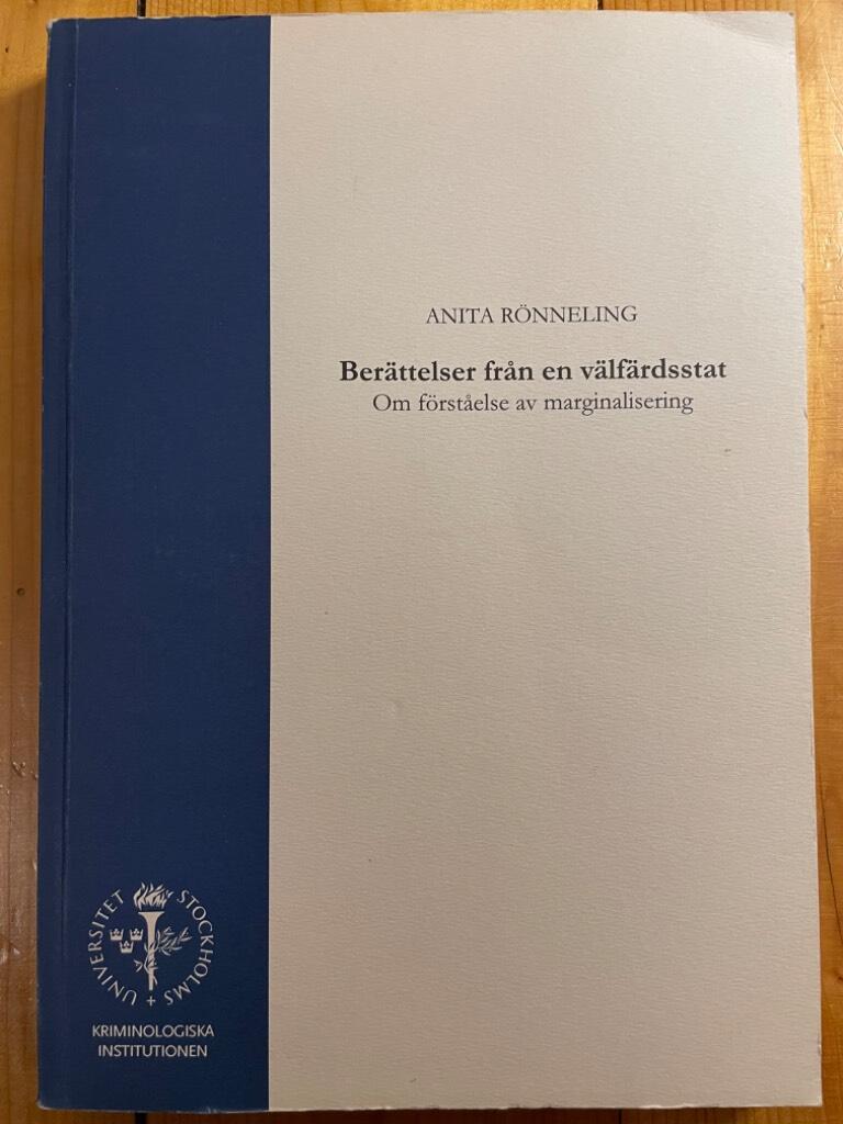 Anita Rönneling : Berättelser från en välfärdsstat