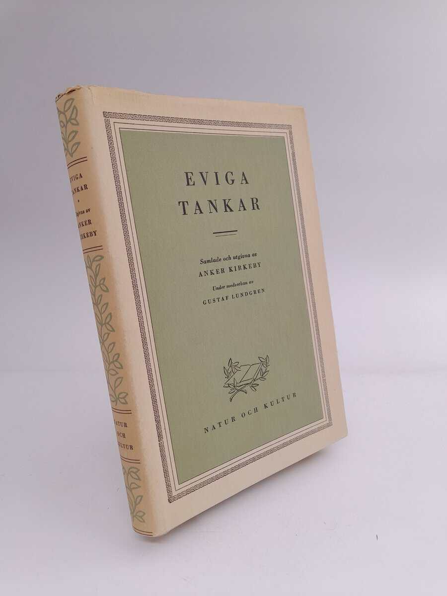 Anker Kirkeby : Eviga tankar