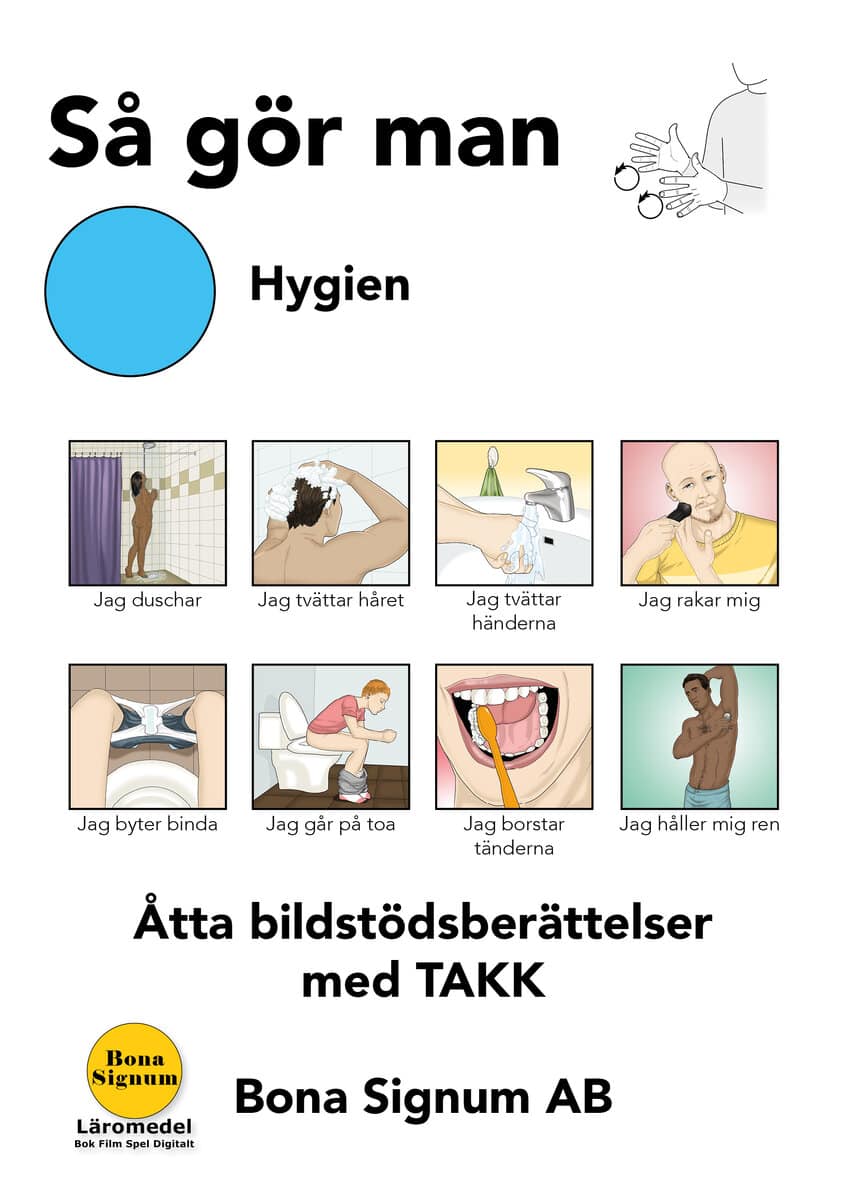 Ann Gomér : Så gör man, tema hygien, en bok med TAKK