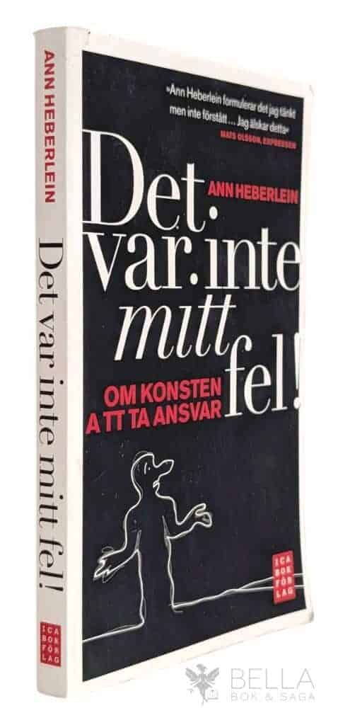 Ann Heberlein : Det var inte mitt fel!