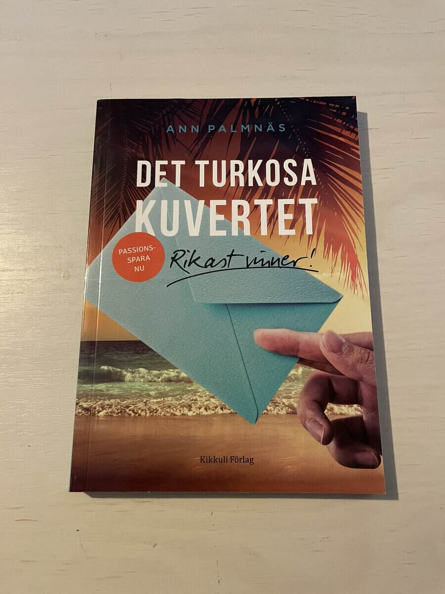 Ann Palmnäs : Det turkosa kuvertet