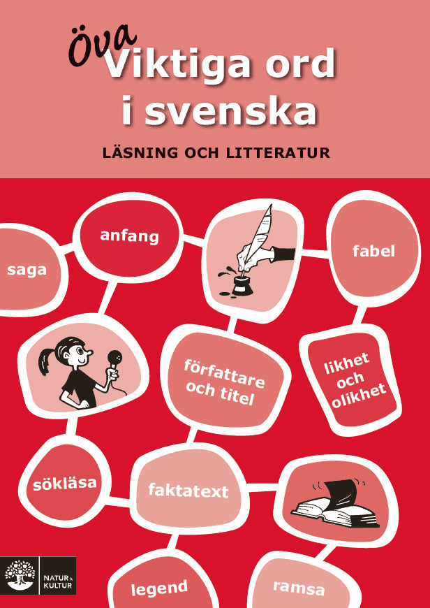 Anna Ericsson-Nordh : Viktiga ord i svenska : läsning och litteratur