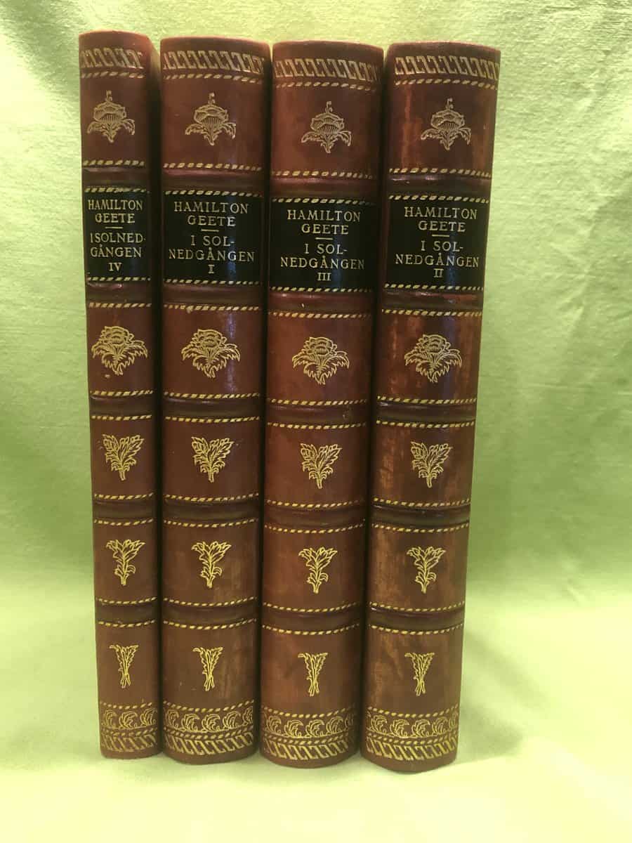 Anna Hamilton Geete : I Solnedgången / Minnen & Bilder från Erik Gustaf Geijers senaste Lefnadsår I - IV