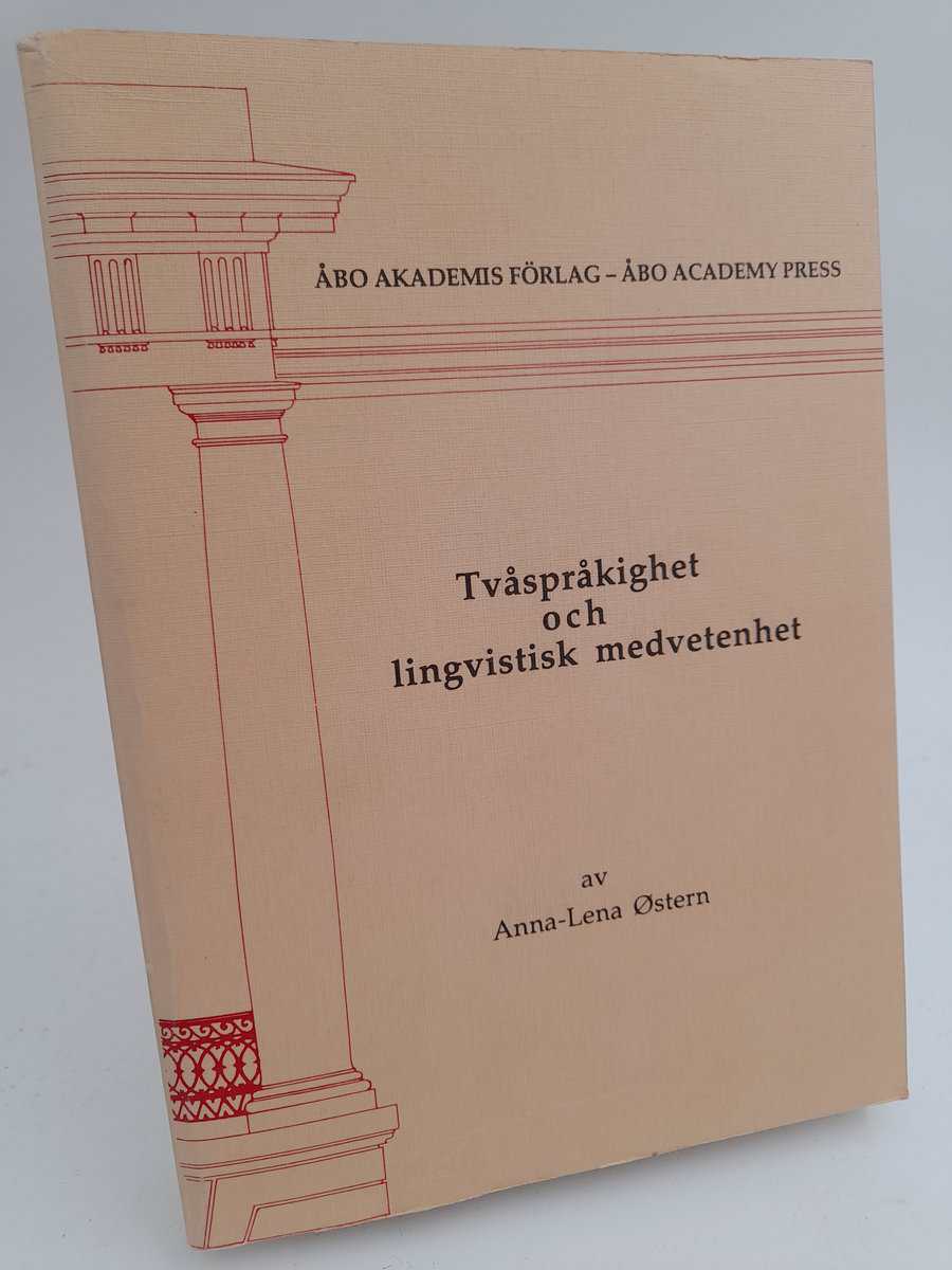 Anna-Lena Østern : Tvåspråkighet och lingvistisk medvetenhet