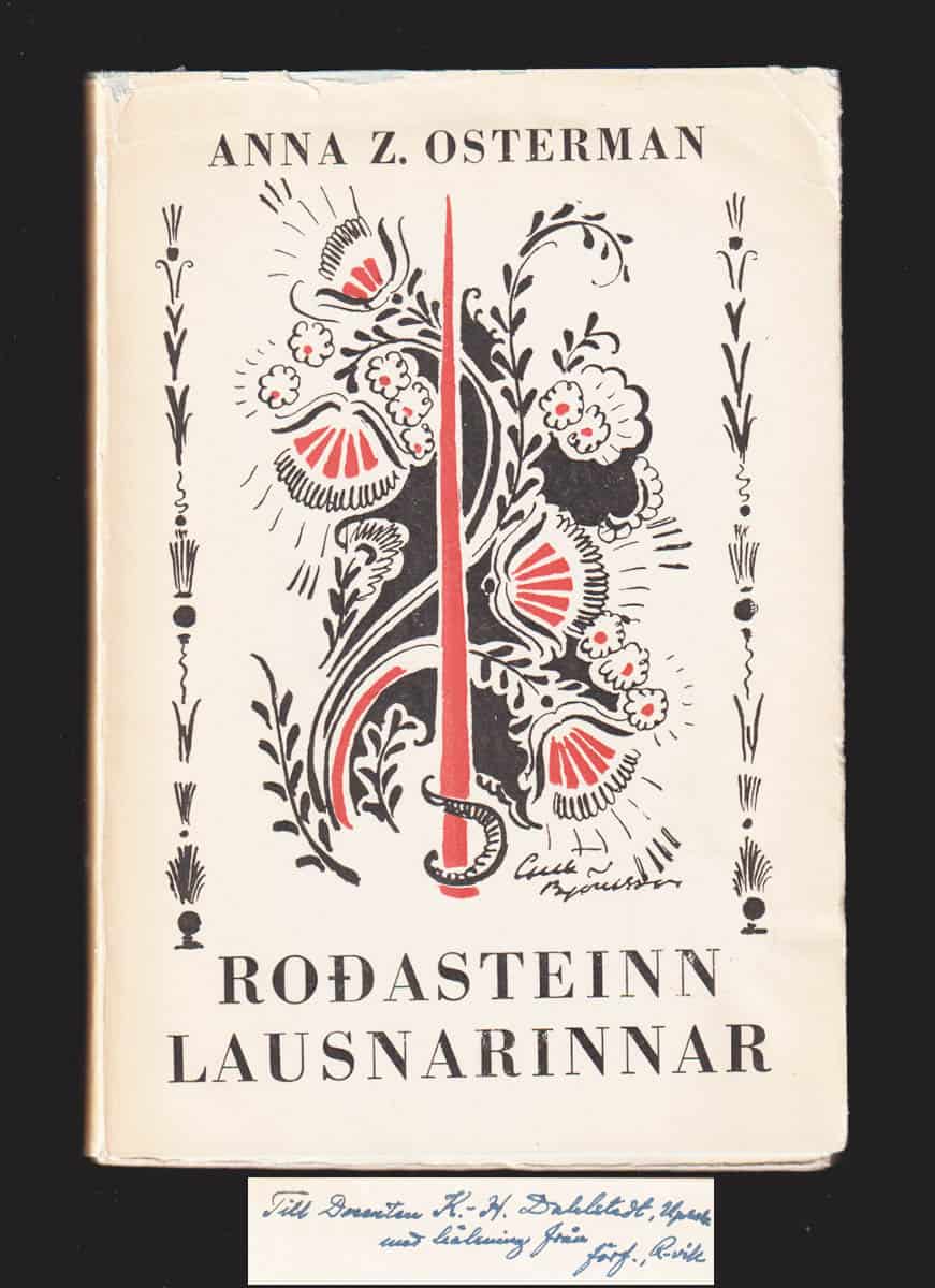 Anna Z. Osterman : Roðasteinn lausnarinnar