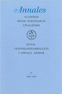 Annales Academiae regiae scientiarum Upsaliensis