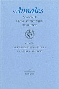 Annales Academiae regiae scientiarum Upsaliensis