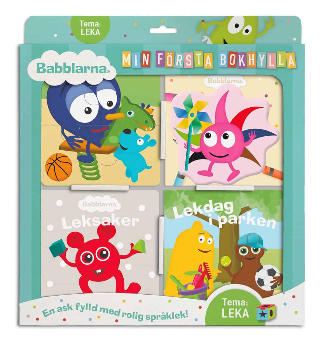 Anneli Tisell : Babblarna, Min första bokhylla, tema Leka