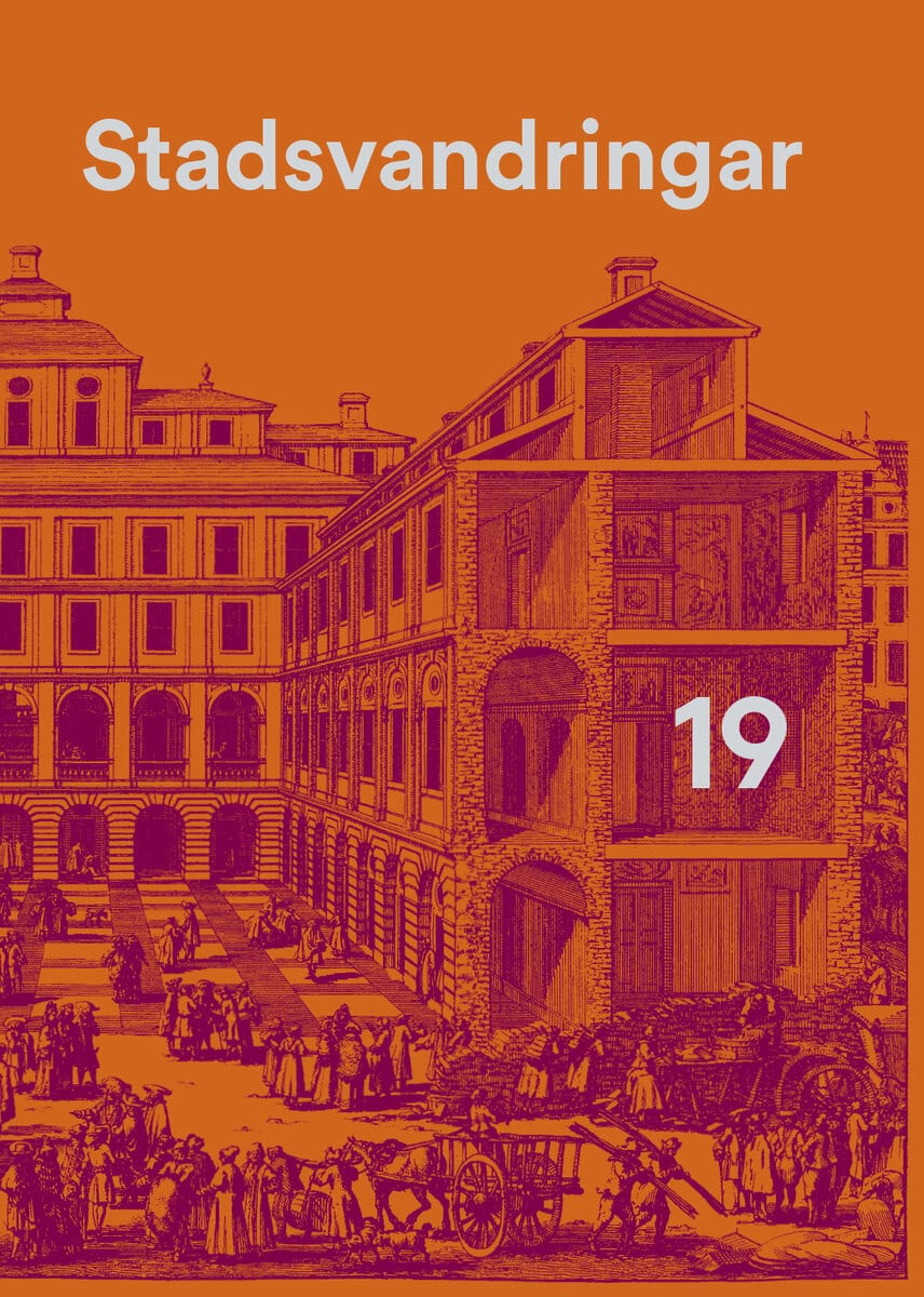 Annerbäck, Lin ; Bergkvist, Sara ; Bergman, Anna ; Bergvall, Katinka ; Bergvall, Nils Olov ; Brodow Inzaina, Anna ; Danielsson, Sara ; Hallberg, Piamaria ; Hofling, Daniel ; Holmqvist, Kalle ; Granat, Frida ; Juhlin, Anna ; Jägerholm, Annika ; Karlsson, Johanna ; Larsson, Bo ; Lehti, Hille ; Lindström, Sören ; Nygård, Petra ; Schönbäck, Hedvig ; Seidevall-Byström, Anna ; Stigholt, Johan ; Wessnert, Gudrun : Stadsvandringar 19