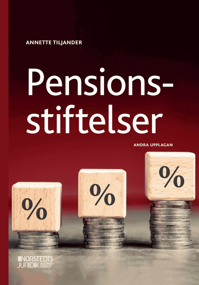 Annette Tiljander : Pensionsstiftelser