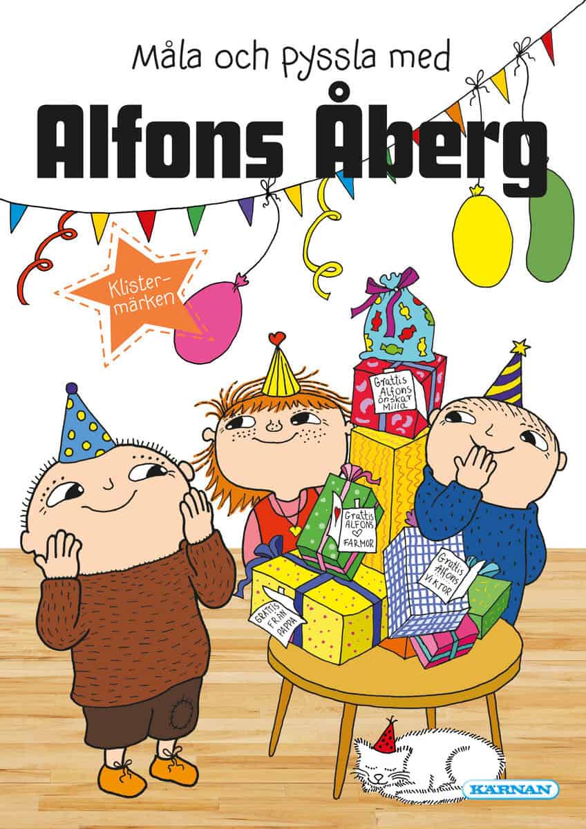 Annette Voigt : Målar- och pysselbok Alfons Åberg