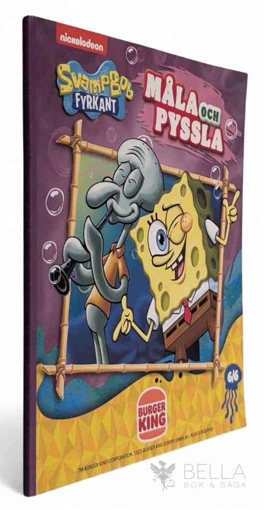 Anonym : Måla och pyssla - Svampbob Fyrkant - 6/6