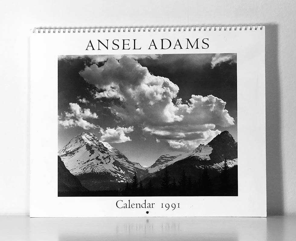 Ansel Adams : Ansel Adams Calendar 1991