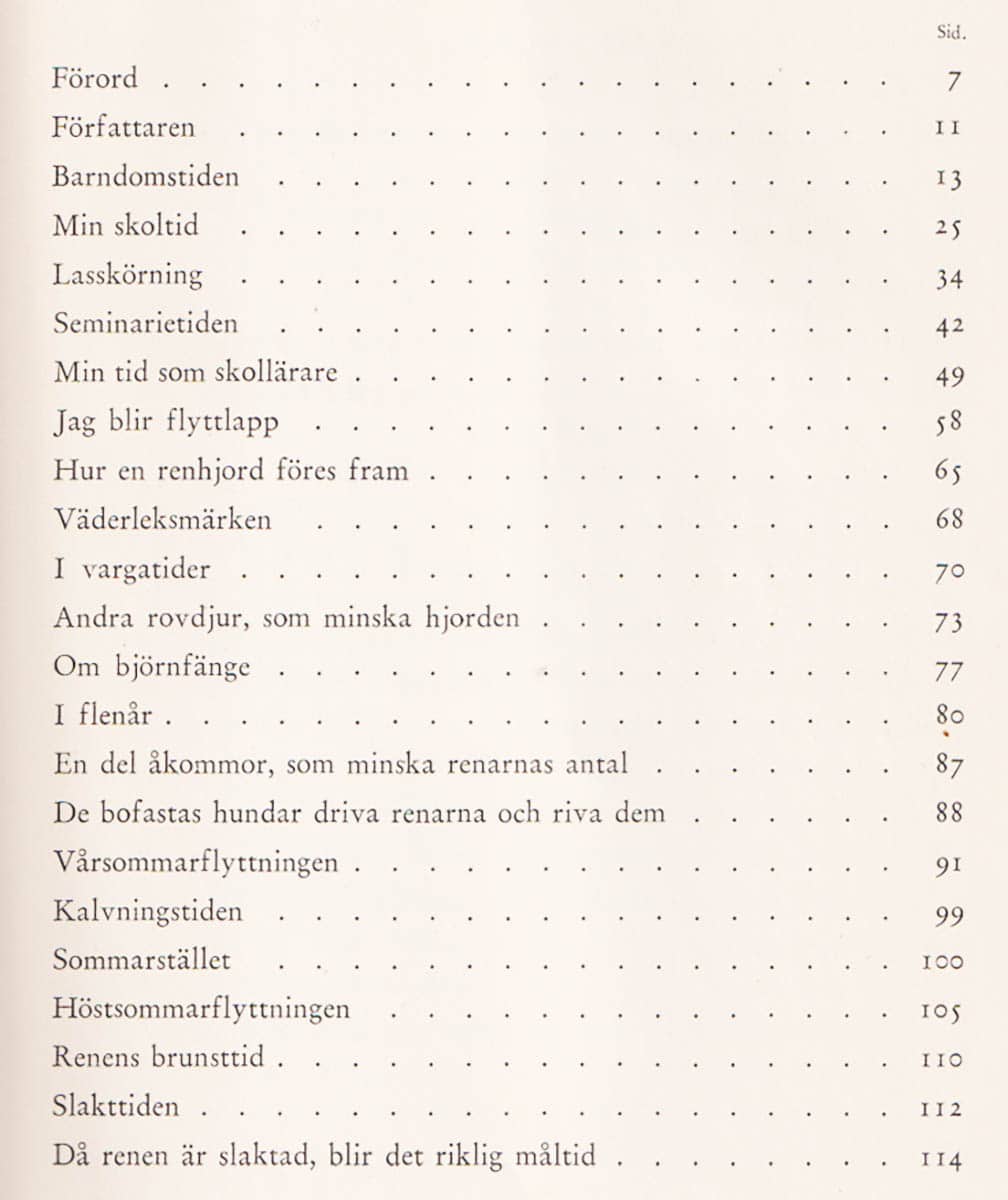 Anta Pirak : En nomad och hans liv