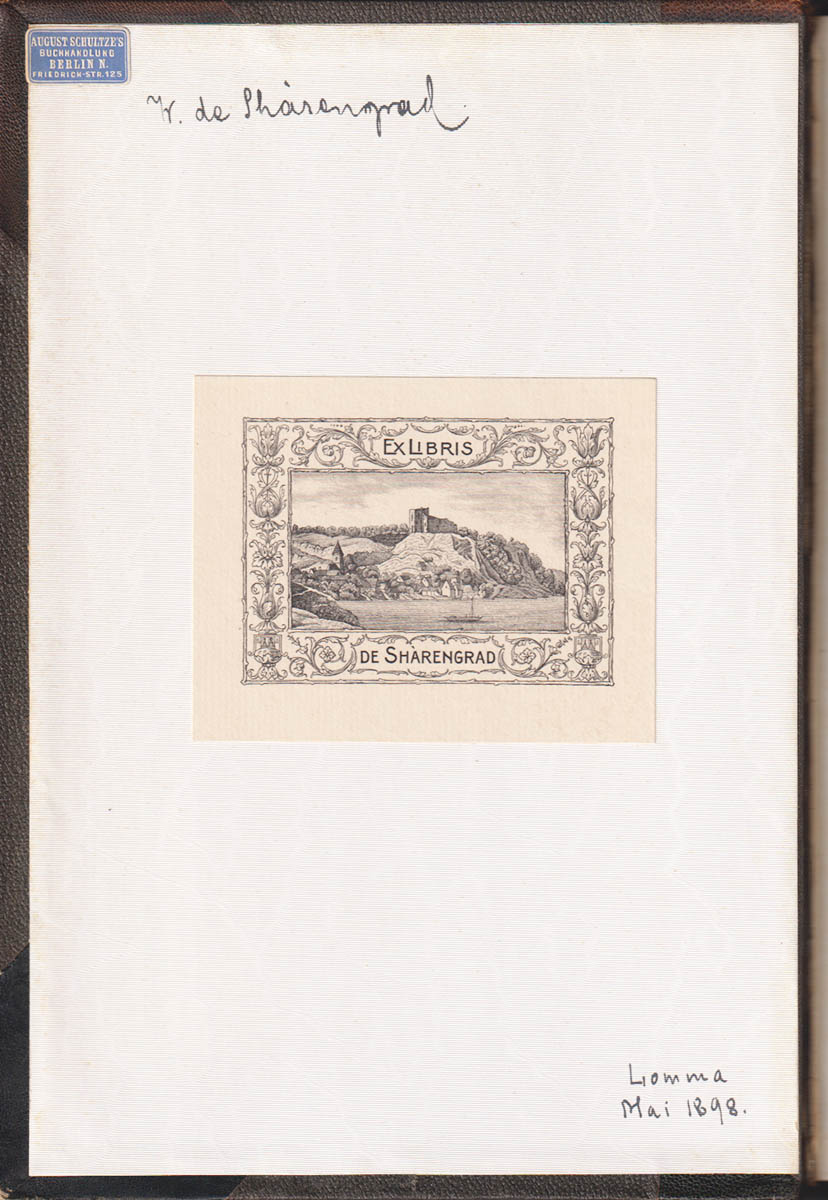 Anton Kerner von Marilaun : Pflanzenleben (Växtliv). Band. I. Gestalt und Leben der Pflanze. Band II. Die Geschichte der Pflanzen (komplett)