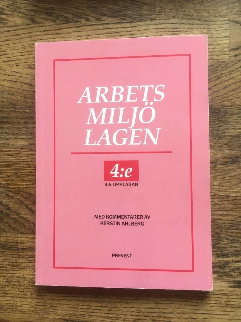 Arbetsmiljölagen