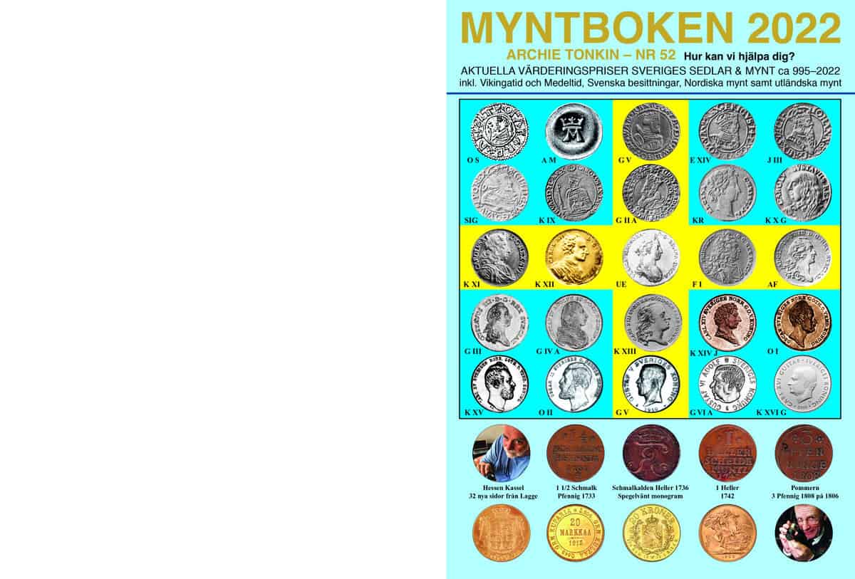 Archie Tonkin : Myntboken 2022 Nr 52