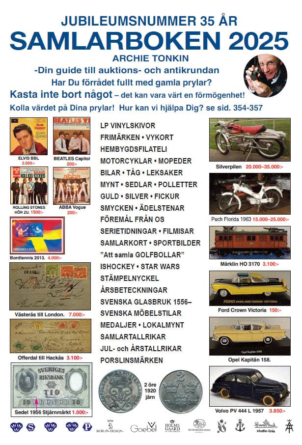 Archie Tonkin : Samlarboken 2025 Nr 35