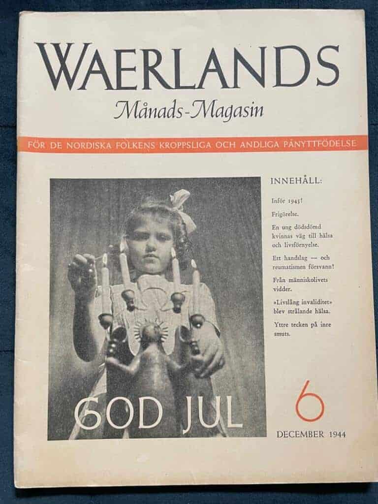 Are Waerland : Waerlands Månads-Magasin nr 6 1944