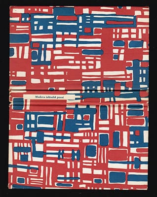 Ariane Wahlgren : Modern isländsk poesi