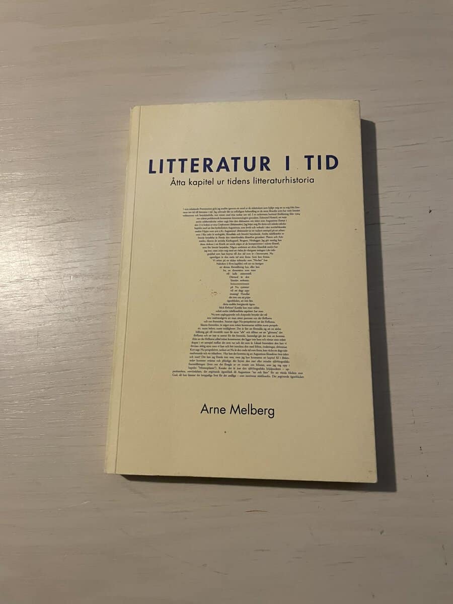 Arne Melberg : Litteratur i tid