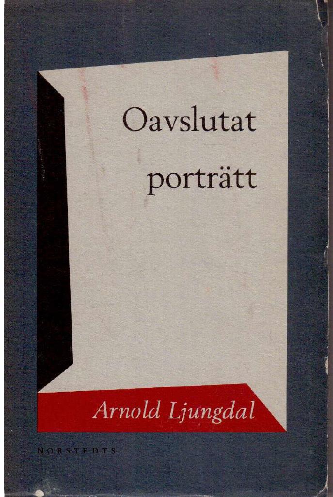 Arnold Ljungdal : Oavslutat porträtt
