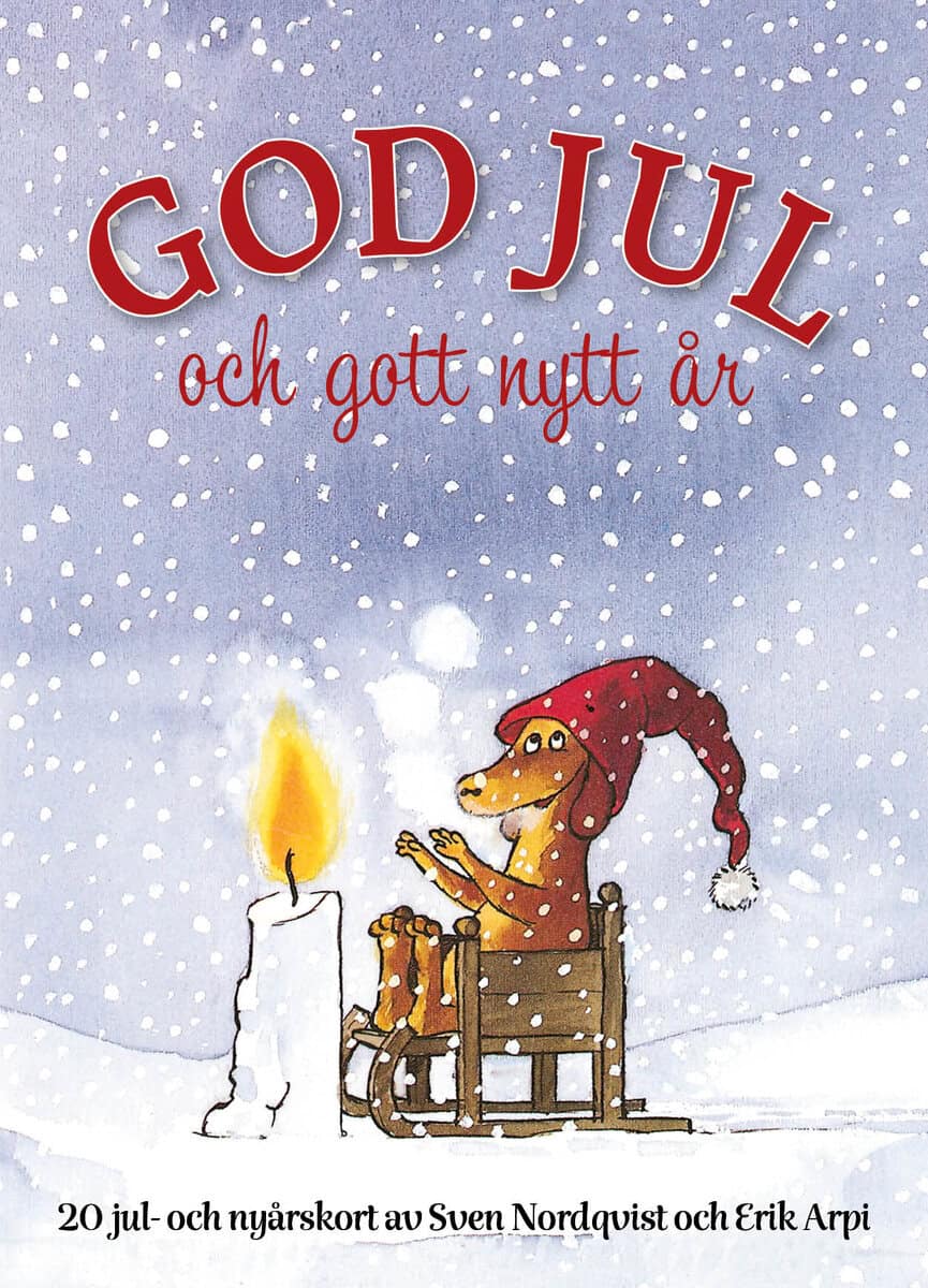 Arpi, Erik ; Nordqvist, Sven : God Jul och Gott Nytt År - Vykortsbok