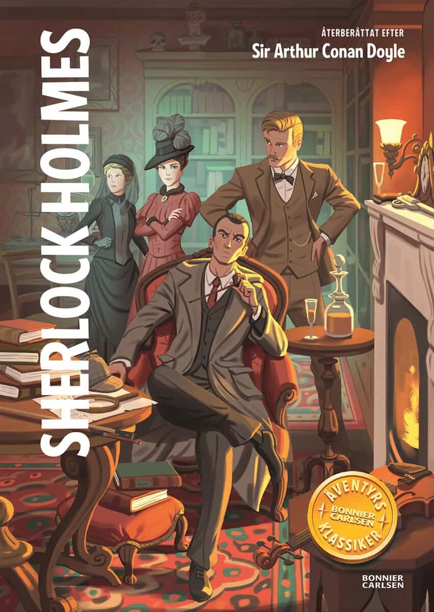 Arthur Conan Doyle : Sherlock Holmes : 3 mysterier. Det spräckliga bandet ; De rödhårigas förening ; En skandal i Böhmen