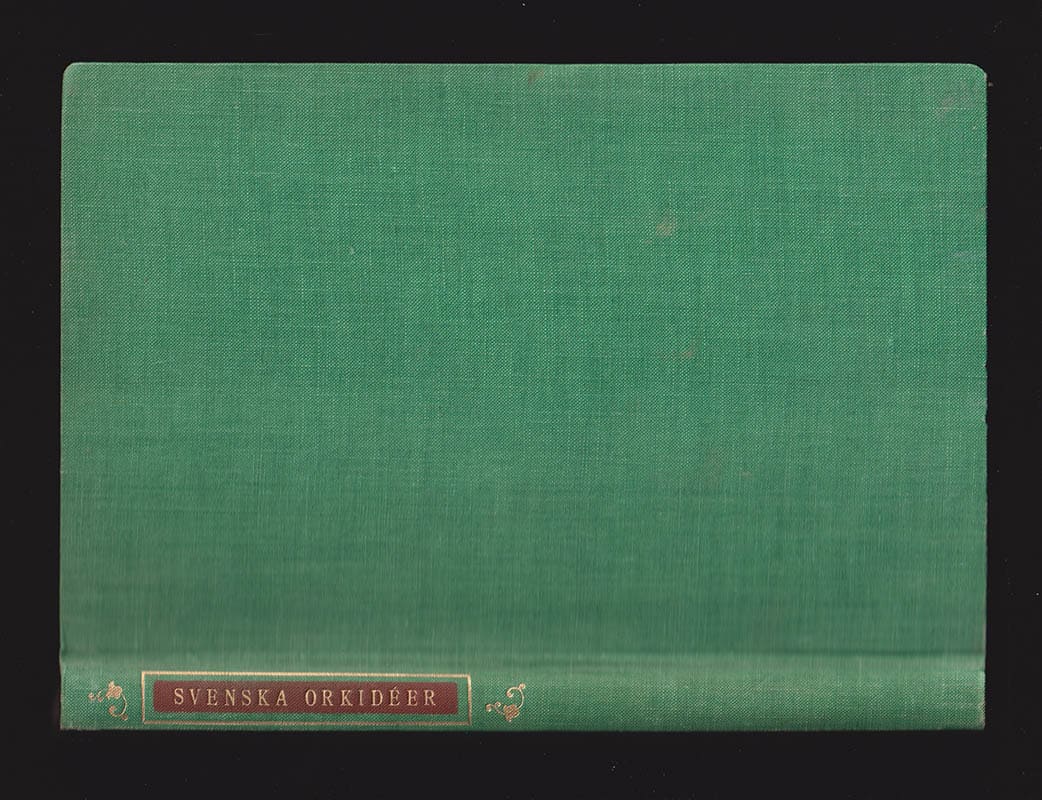 Arvid Ohlsson : Svenska orkidéer. Med förord av professor J. A. Nannfeldt (John Axel, 1904-1985)