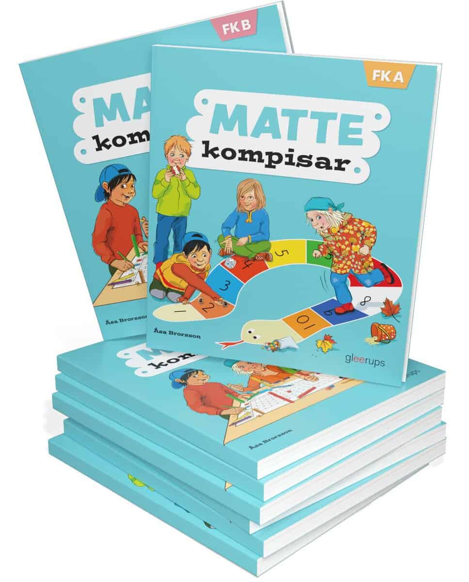 Åsa Brorsson : Mattekompisar Förskoleklass A+B, Elevbok, 25+25 ex